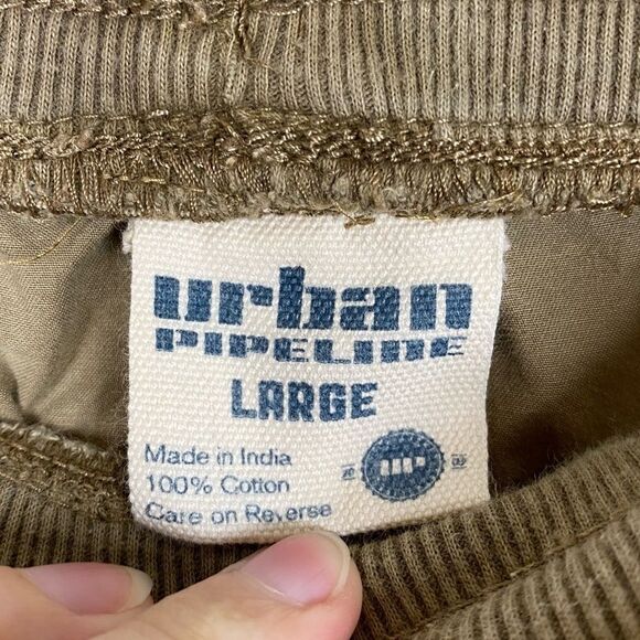 Urban Pipeline Tan Pull On Cargo Pants - Picture 3 of 3